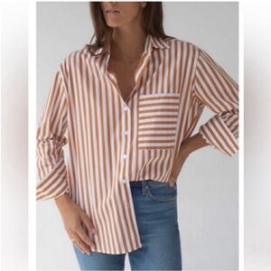 AYR The Deep End - Striped Button-up